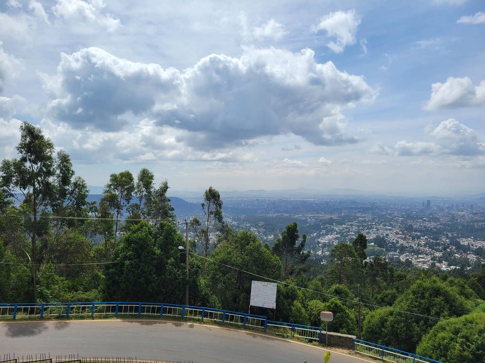 The city from the hill