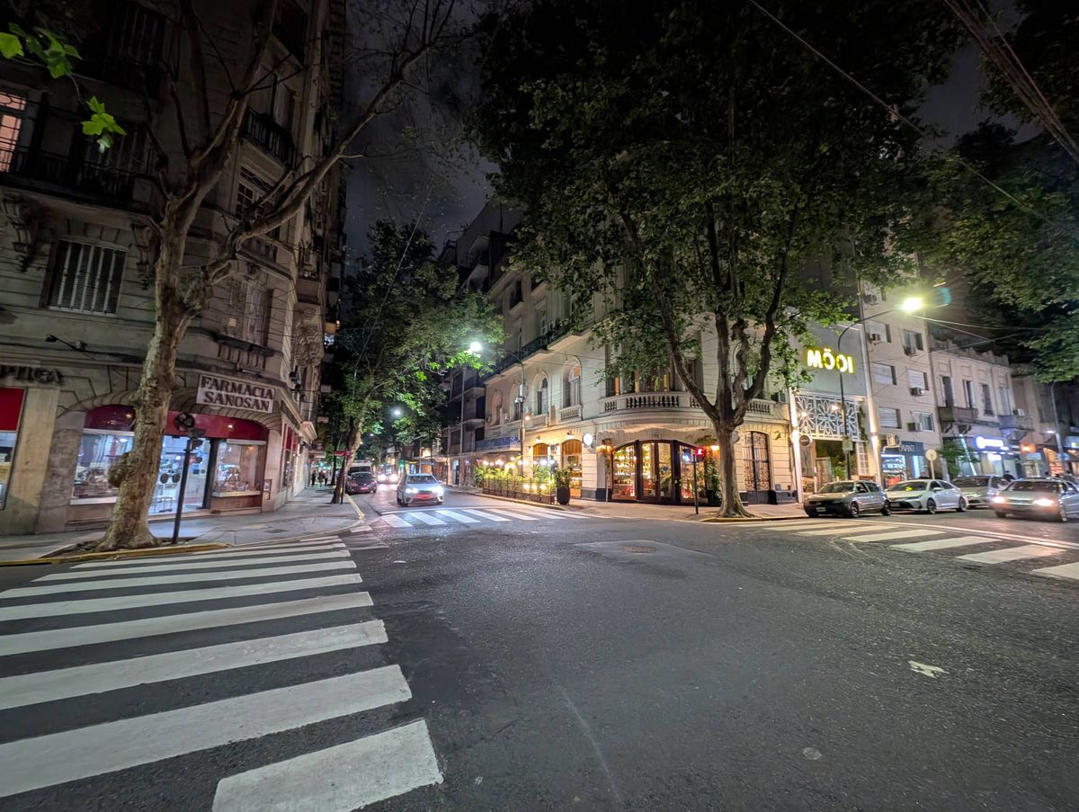 A street at night