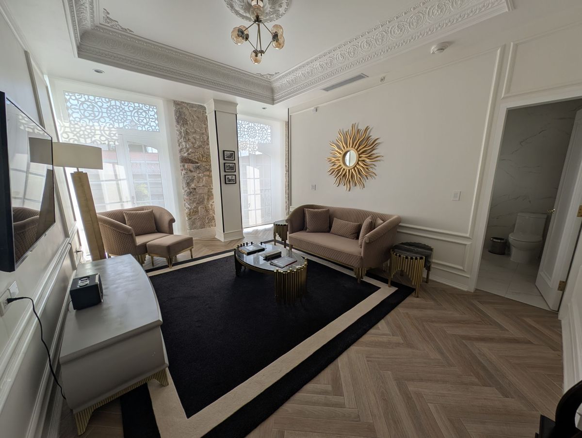The living room