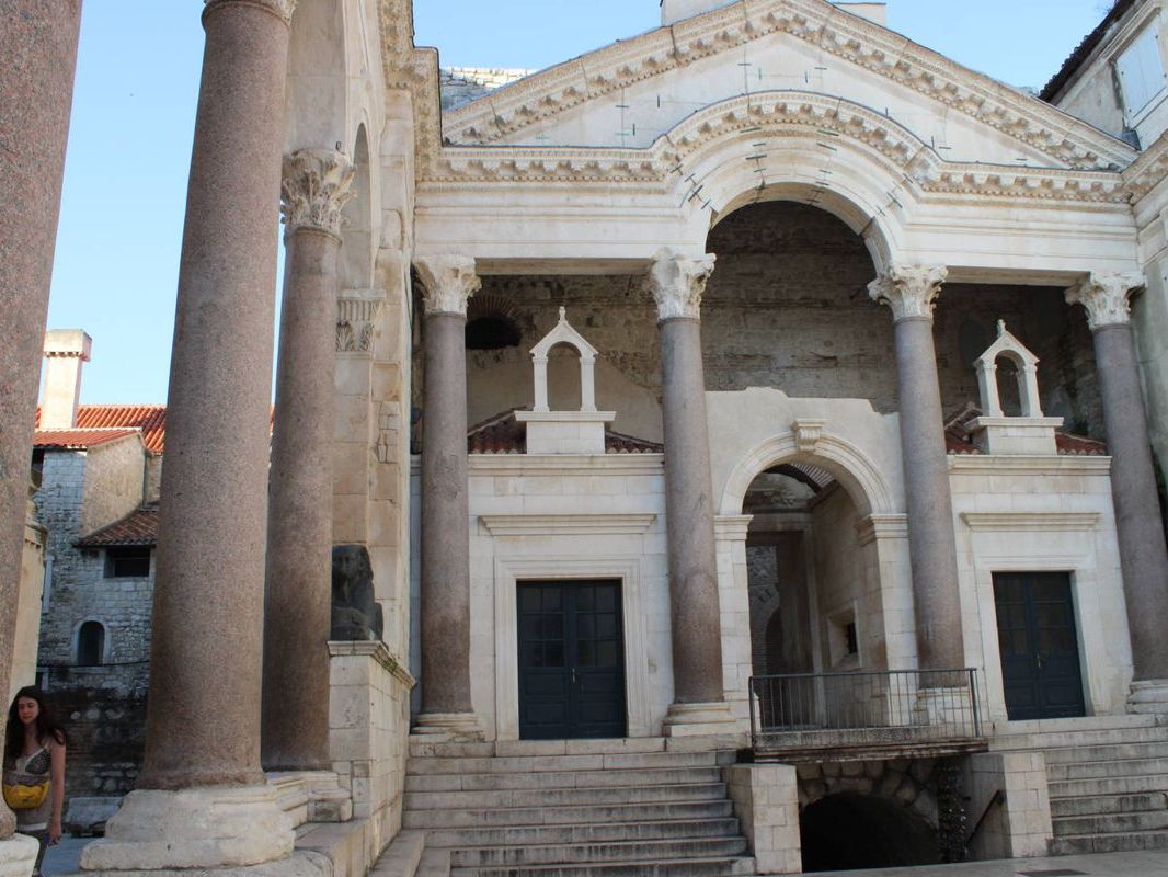 Inside Diocletian's Palace, Split