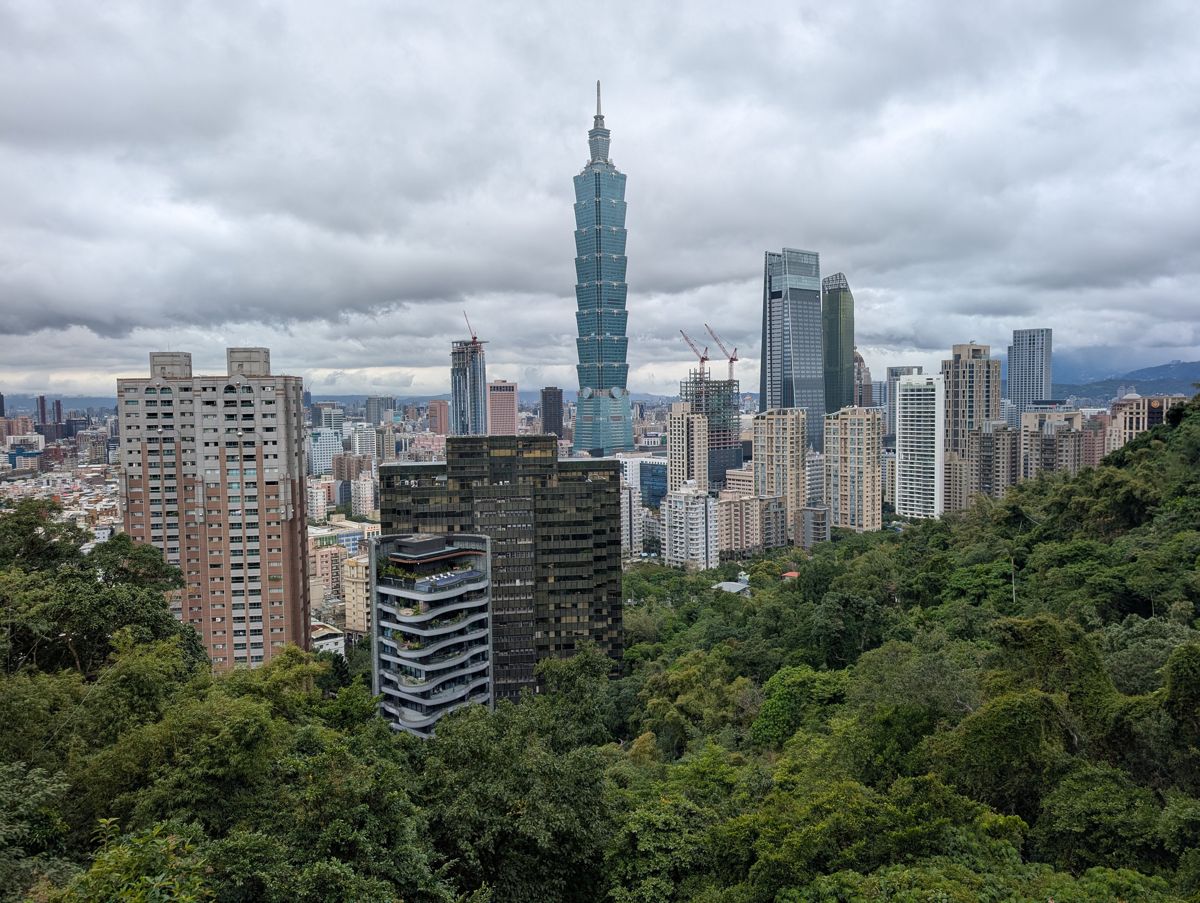Taipei 101 from Elephant Mountain