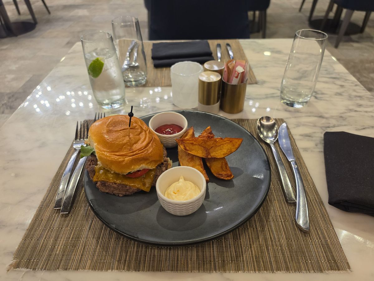 The Polaris lounge burger everyone talks about. More bragging rights than a great burger.