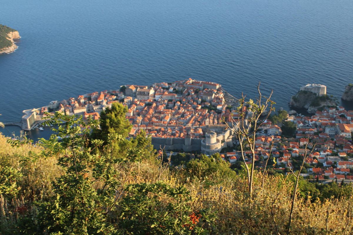The old town from above