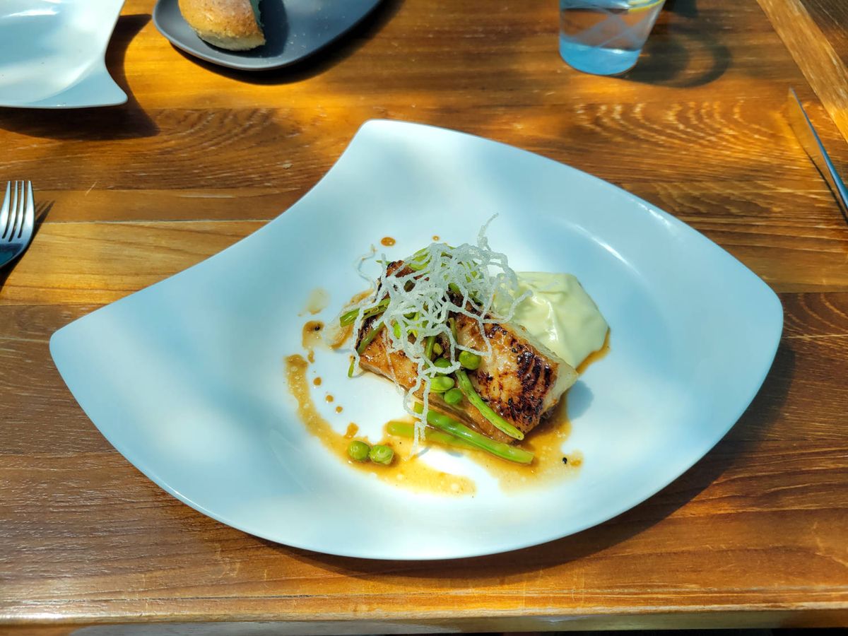 Fish with vegetables