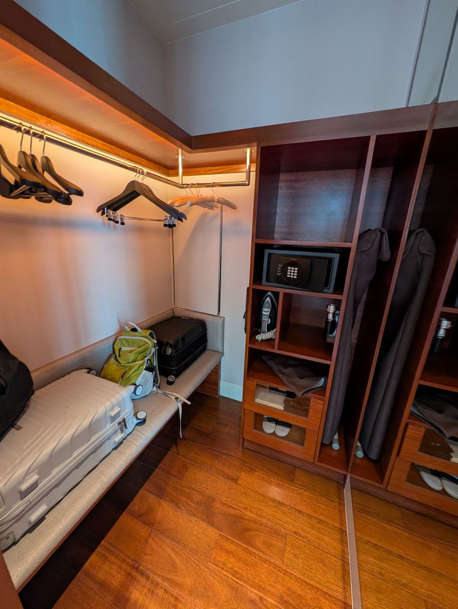 The closet