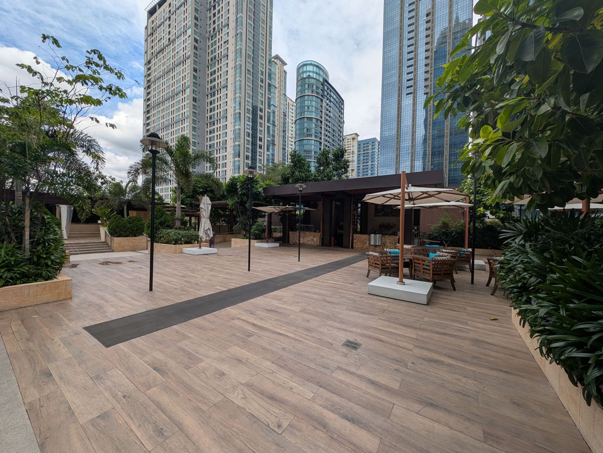 The deck