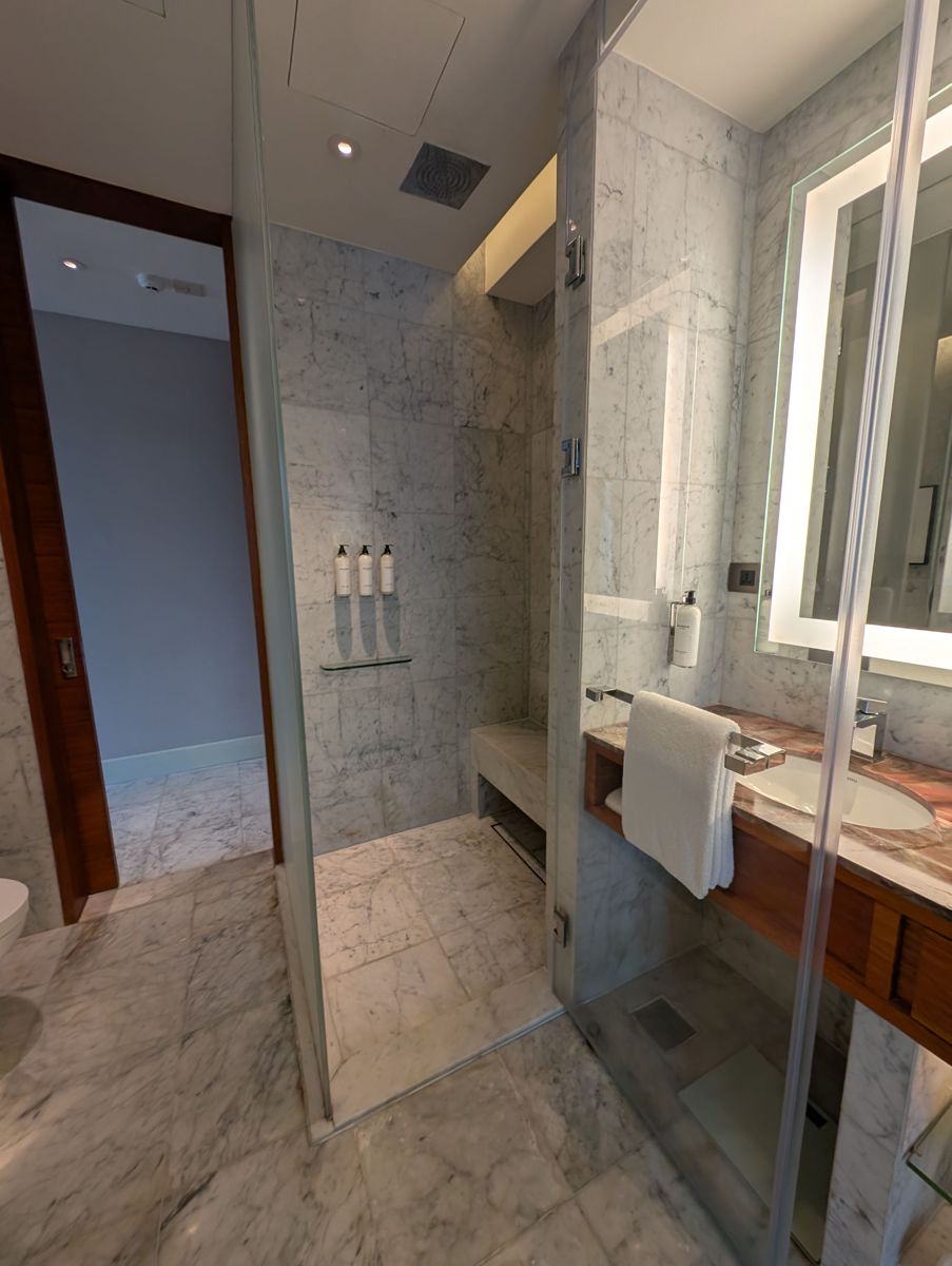 The shower