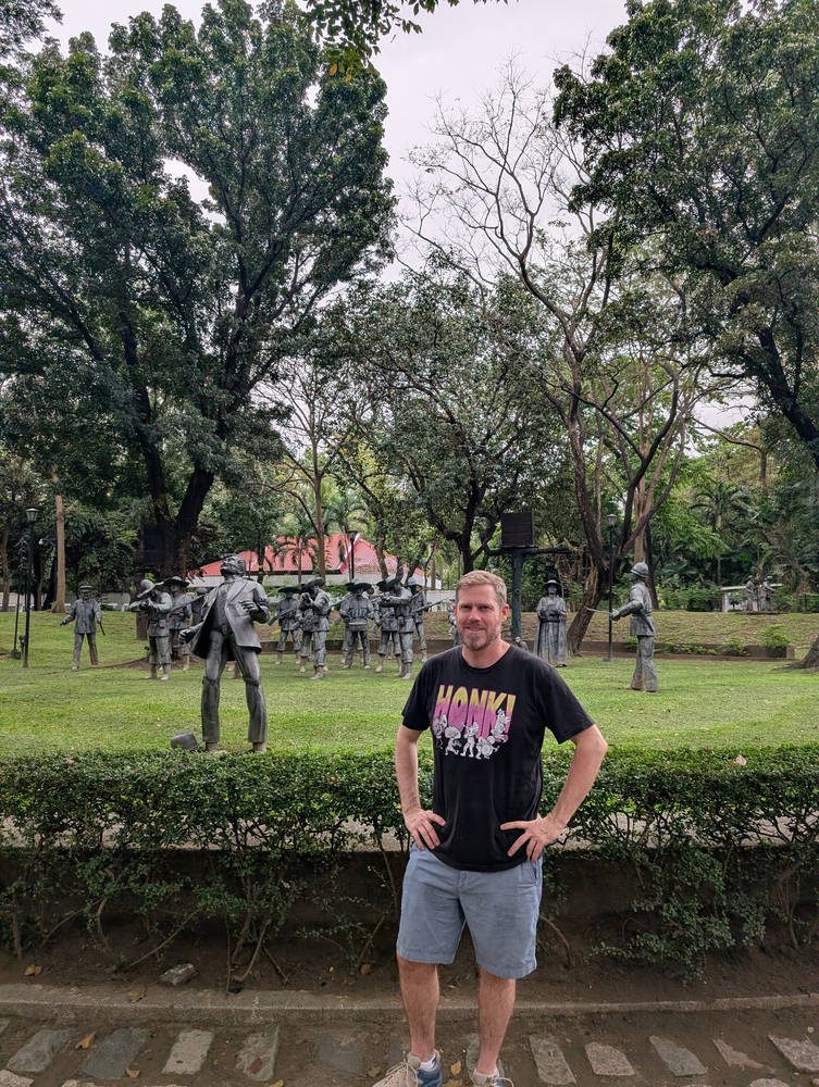 Me, back in Rizal Park