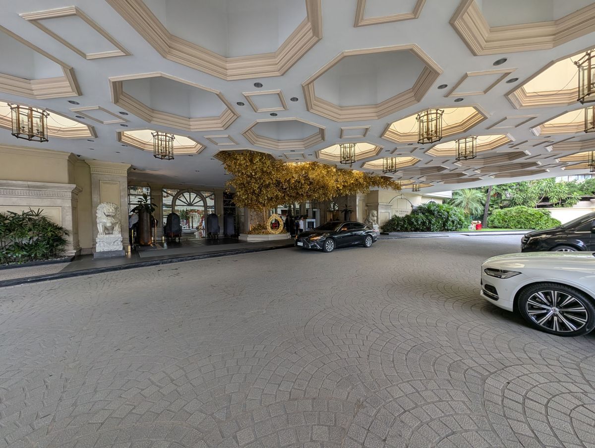 The driveway