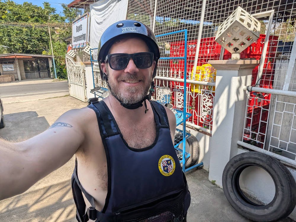 Me, ready to go