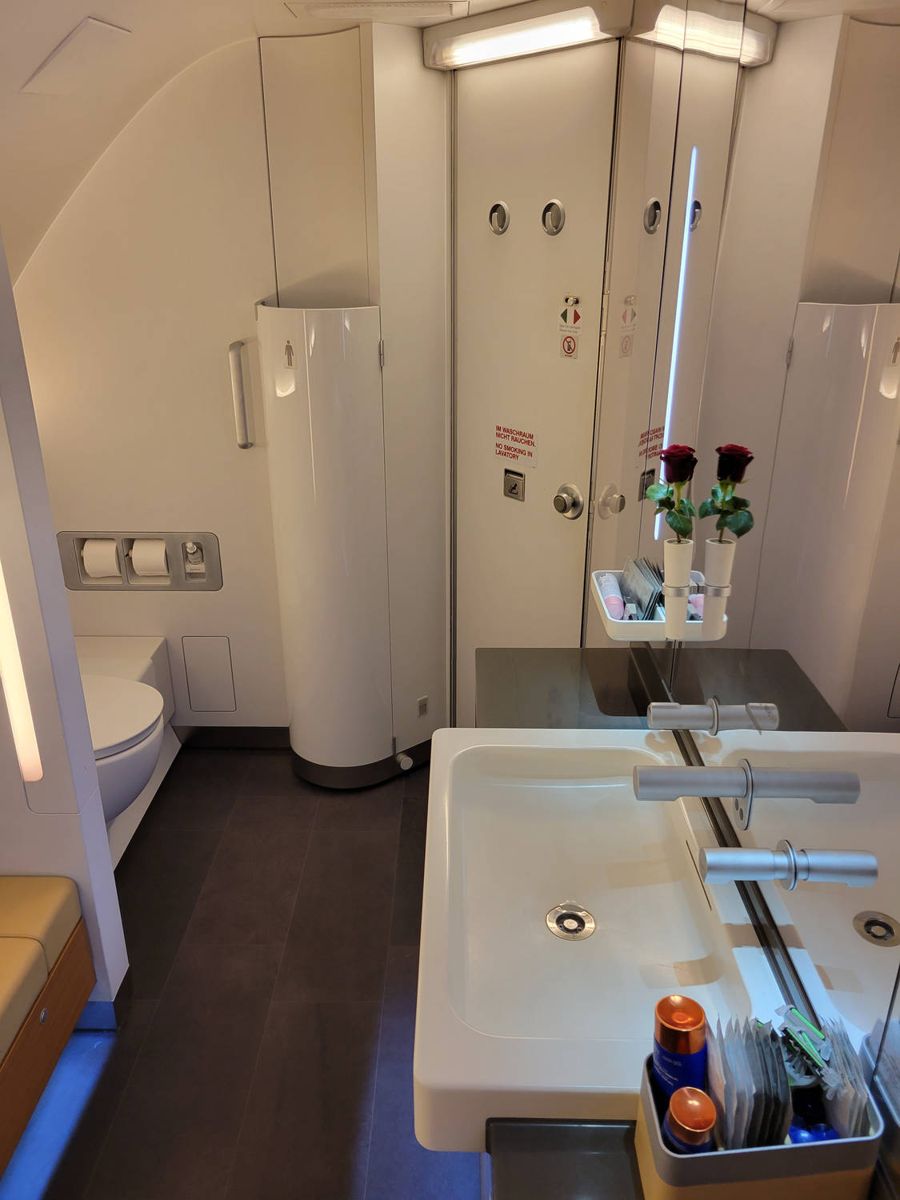 The toilet and the urinal cabinet, closed