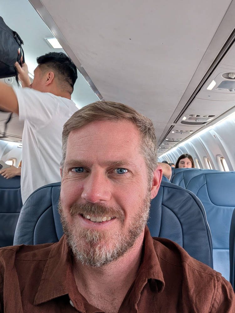 Me, on the way