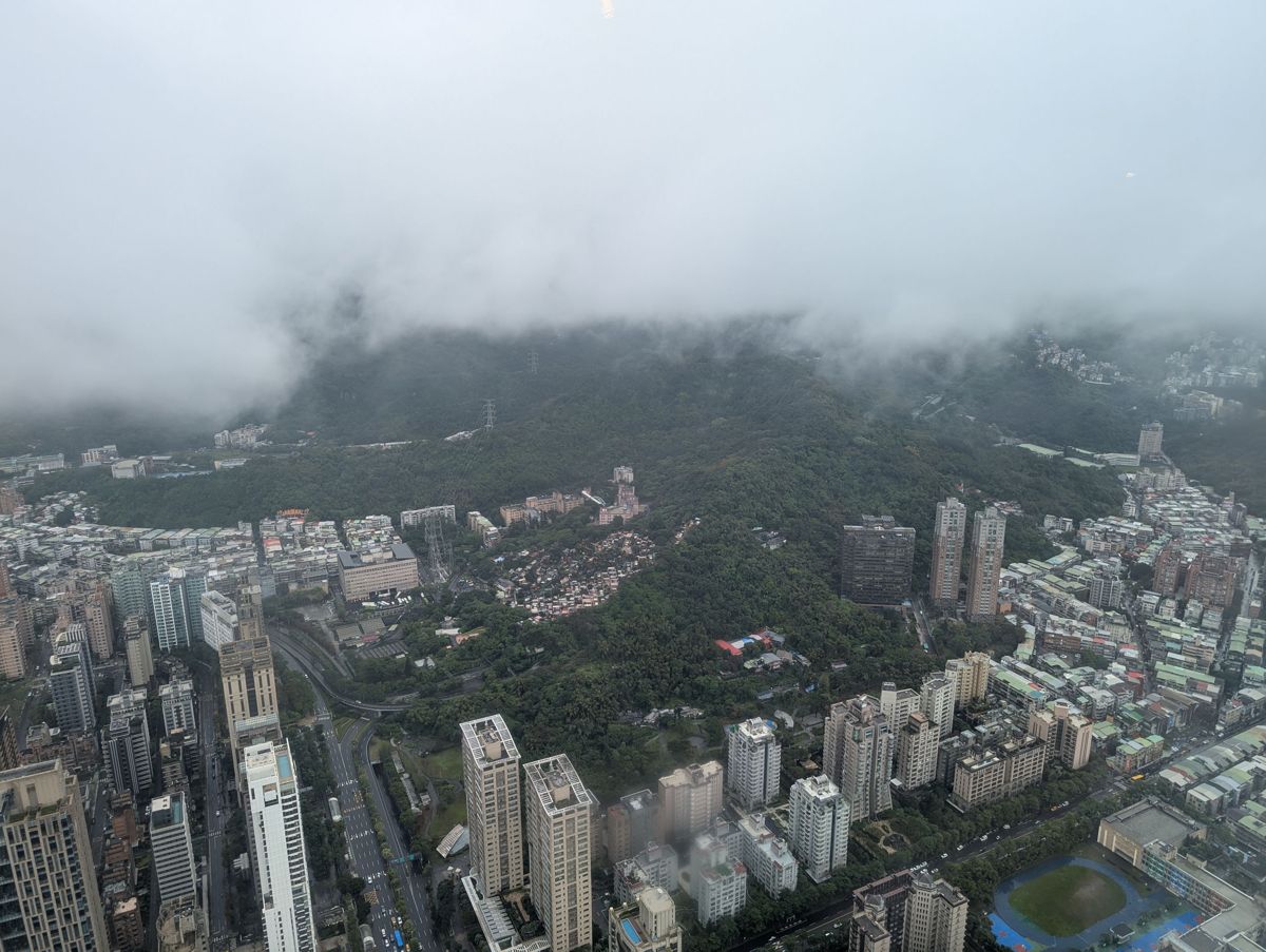 Elephant Mountain from above